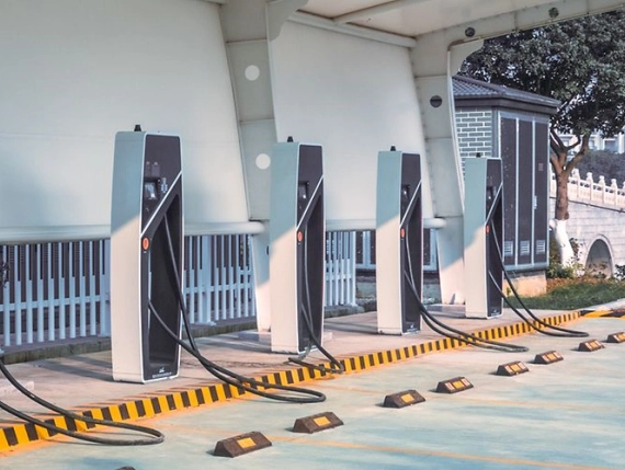Charging stations for vehicles