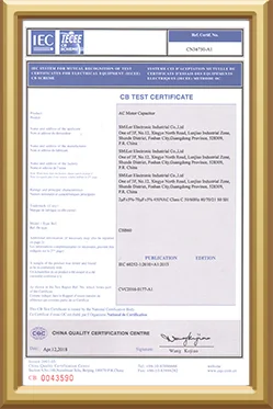 certifications