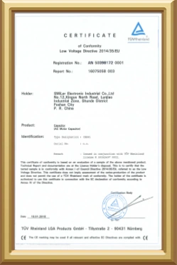 standard- EU CE Certificate standard- EU CE Certificate